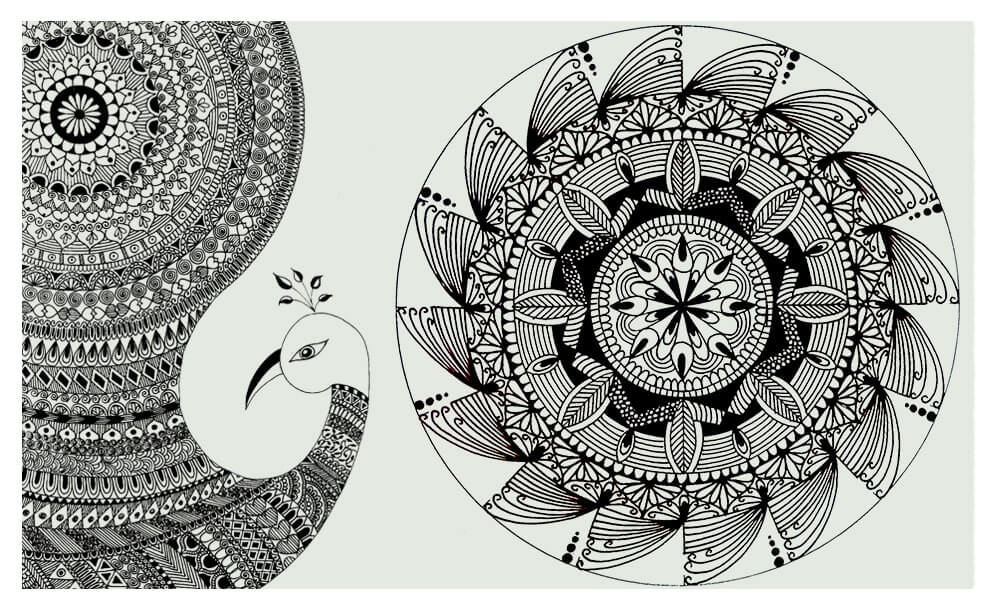 Pen mandala